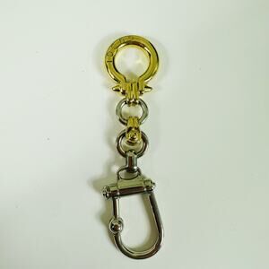Gucci Multi-Color Metal Keychain Bag Charm Carabiner Clip Key Ring Made Italy